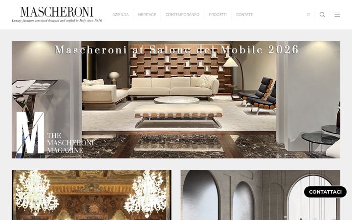 Screenshot of mascheroni.it
