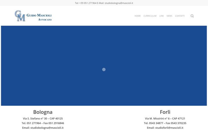 Screenshot of mascioli.it
