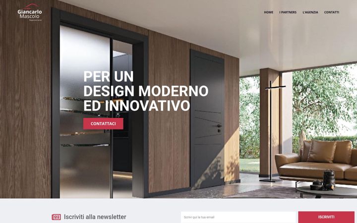 Screenshot of mascolorappresentanze.it
