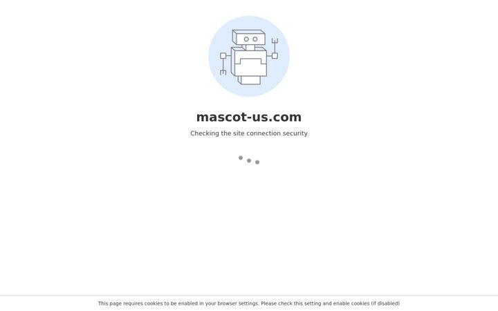 Screenshot of mascot-us.com