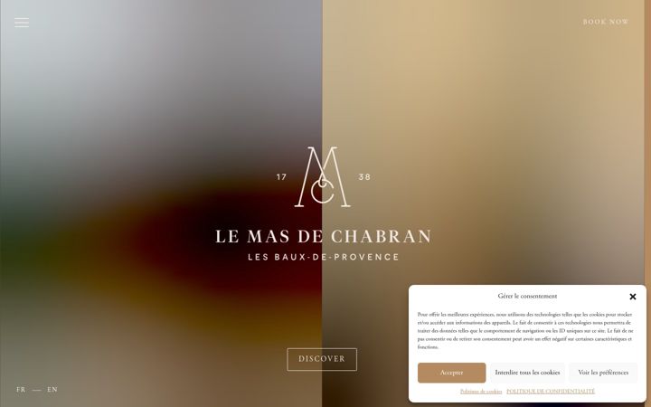 Screenshot of masdechabran.com