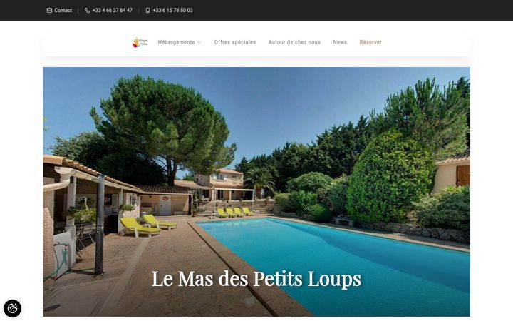 Screenshot of masdespetitsloups.com