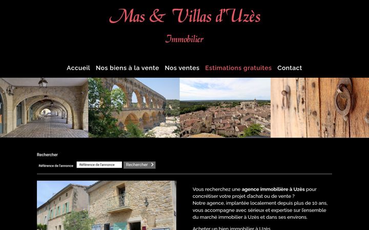 Screenshot of masetvillasduzes.com