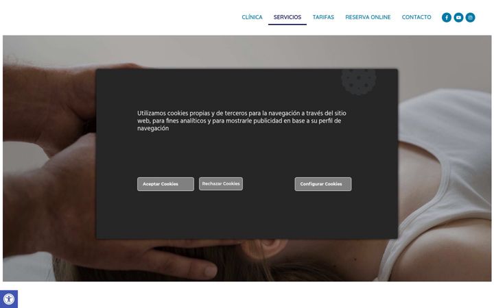 Screenshot of masfisio.es