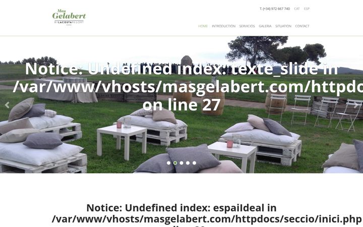 Screenshot of masgelabert.com
