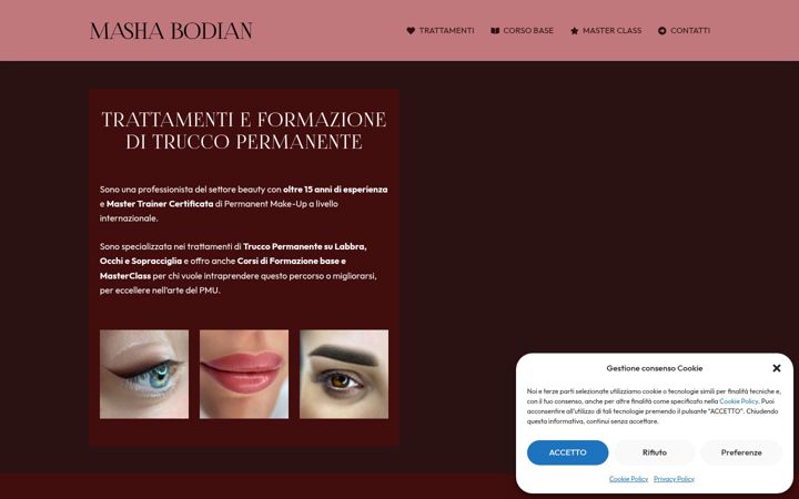 Screenshot of mashabodian.com