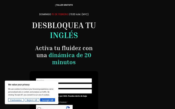 Screenshot of mashahoncharova.com