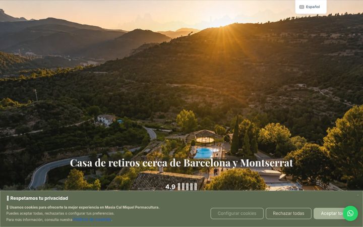 Screenshot of masiacalmiquel.com