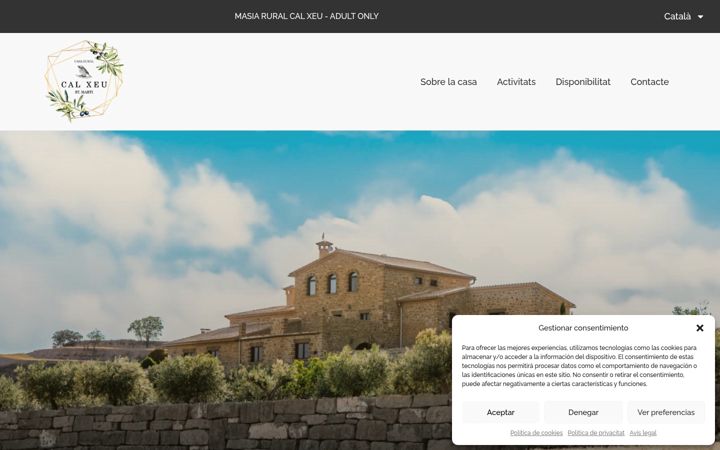 Screenshot of masiacalxeu.com