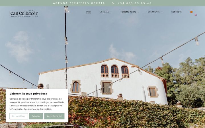 Screenshot of masiacancolomer.com