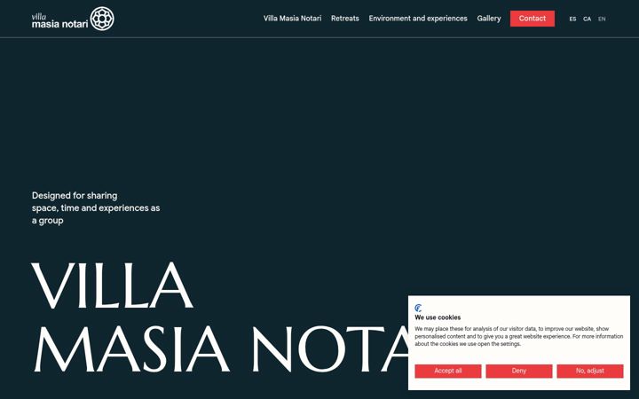 Screenshot of masianotari.com