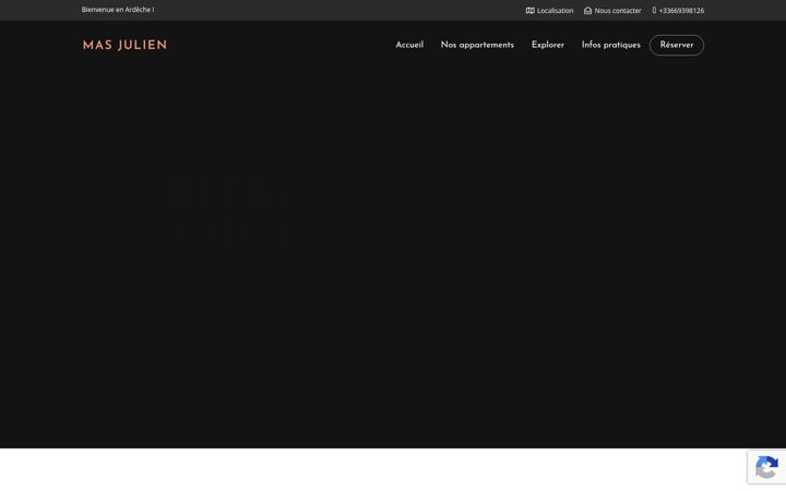 Screenshot of masjulienardeche.com