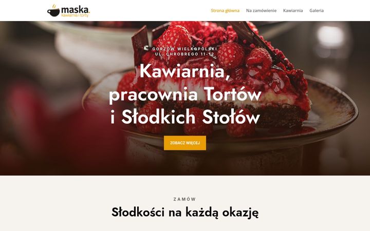 Screenshot of maskagorzow.pl