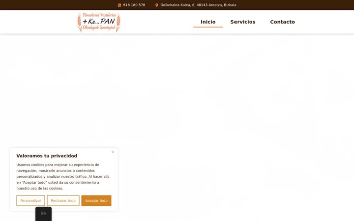 Screenshot of maskepanareatza.com