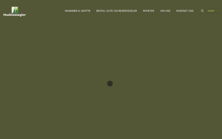 Screenshot of maskinmegler.com