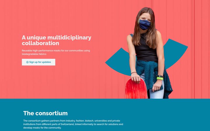 Screenshot of maskinspired.com