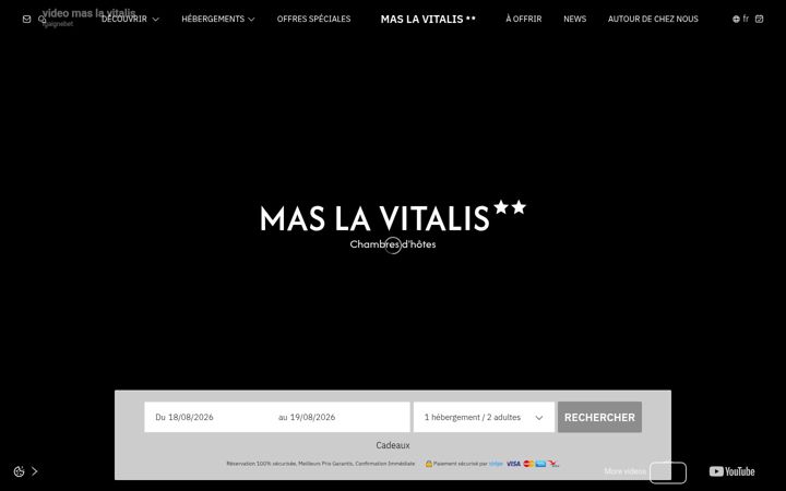 Screenshot of maslavitalis.com