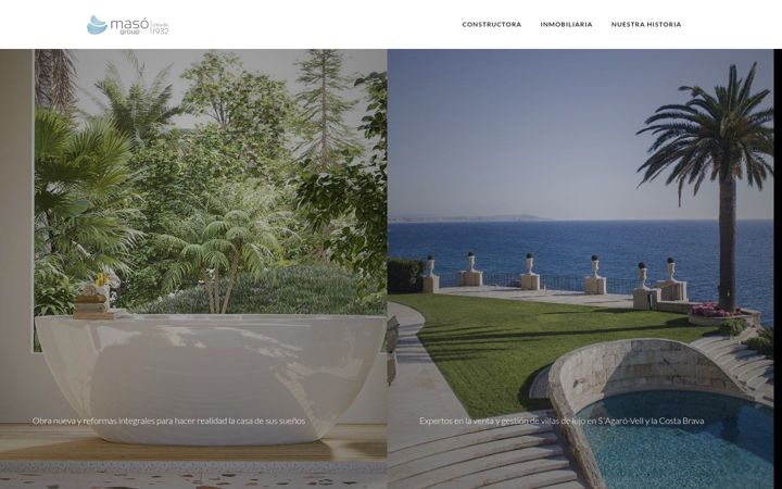 Screenshot of masogroup.net