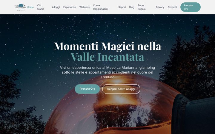 Screenshot of masolamarianna.com