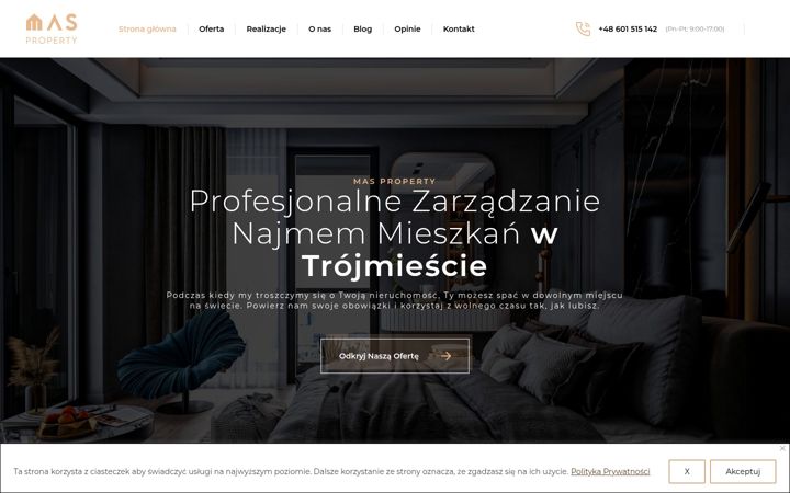 Screenshot of masproperty.pl
