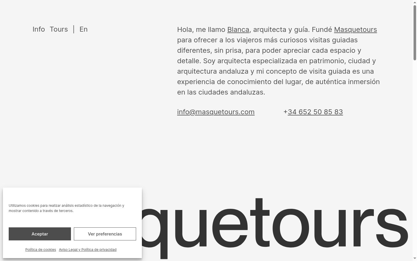 Screenshot tal-banner tal-kunsens muri qabel kwalunkwe interazzjoni