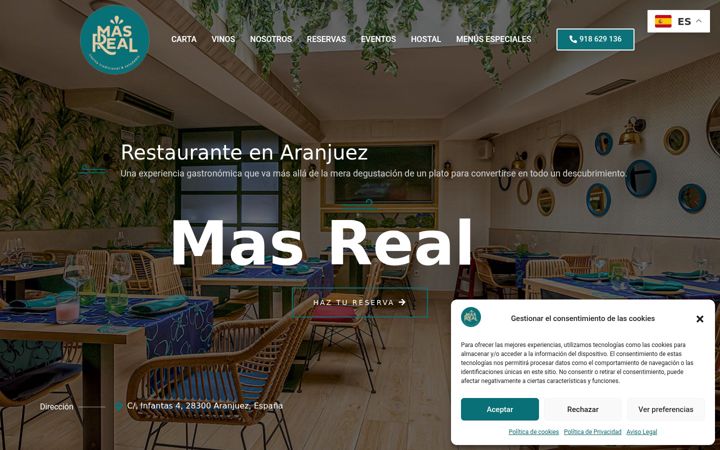 Screenshot of masreal.es