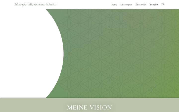 Screenshot of massage-ionica.com