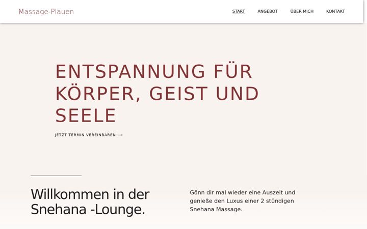 Screenshot of massage-plauen.com