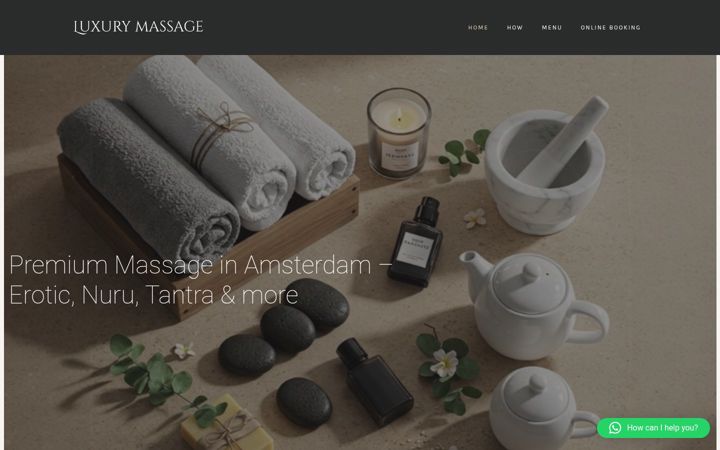 Screenshot of massages-amsterdam.nl