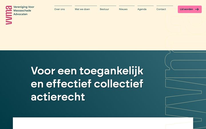 Screenshot of massaschadeadvocaten.nl