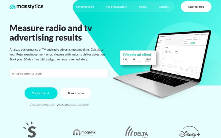 Screenshot of masslytics.io