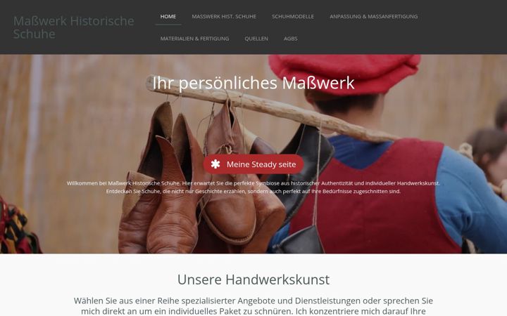 Screenshot of masswerk-schuhe.com