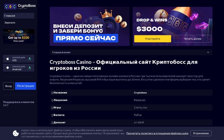 Screenshot of master-class.ru