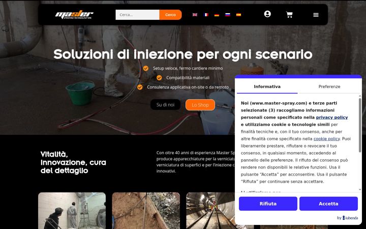 Screenshot of master-injection.com