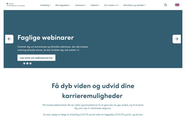 Snimka zaslona za master-it-vest.dk