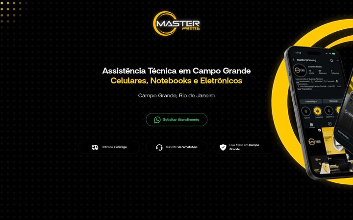 Screenshot of master-prime.com