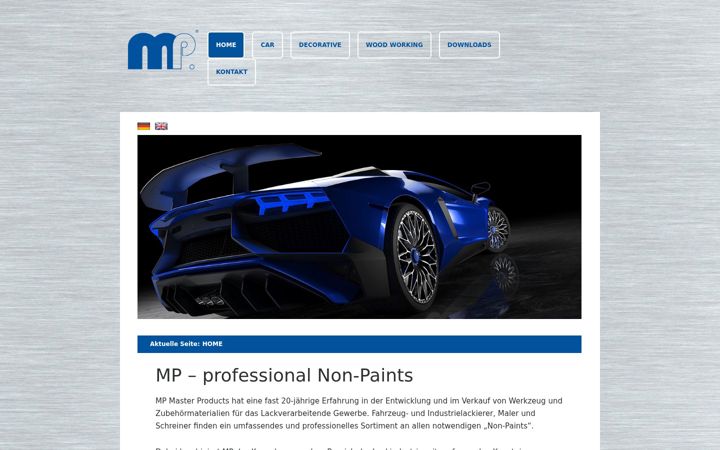 Screenshot of master-products.com