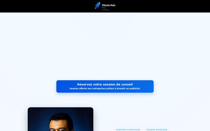 Screenshot of masteradspro.com