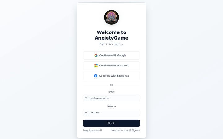 Screenshot of masteranxiety.org