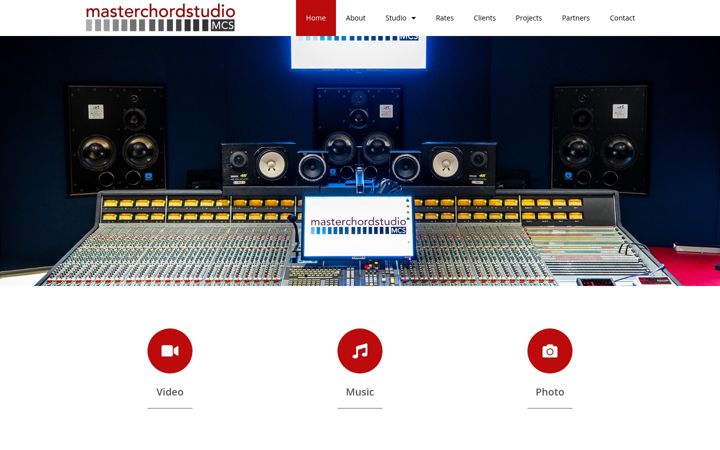 Screenshot of masterchordstudio.com