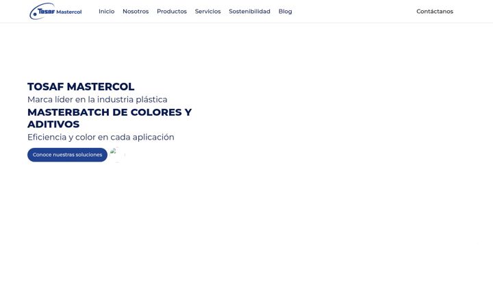 Screenshot of mastercol.pe