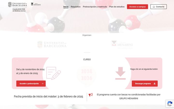 Screenshot of masterendiabetes.com