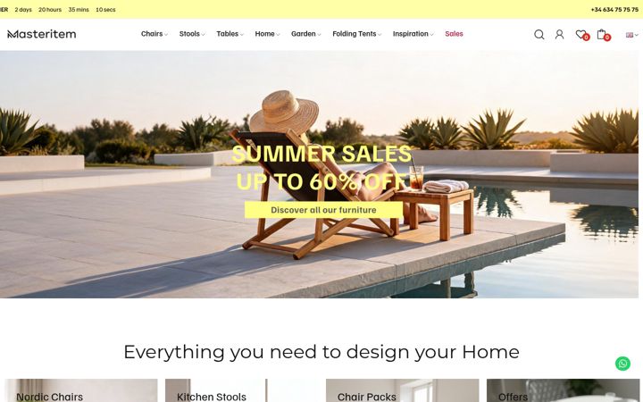 Screenshot of masteritem.com