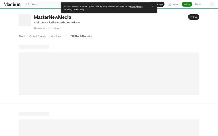 Screenshot of masternewmedia.org