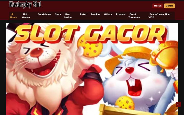 Screenshot of masterplayslot.org