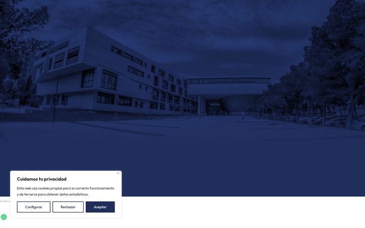 Screenshot of mastersoftskillsunizar.com