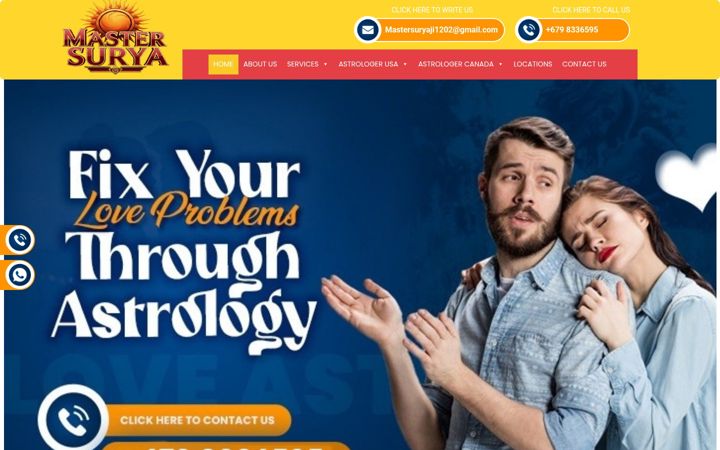 Screenshot of mastersurya.com
