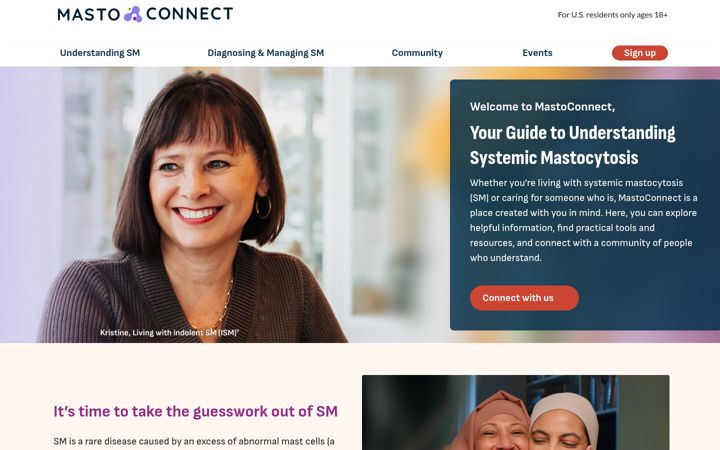 Screenshot of mastoconnect.com