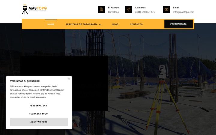 Screenshot of mastopo.com