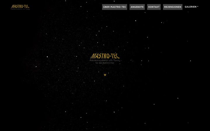 Screenshot of mastro-tec.eu